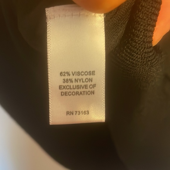 Spense black cardigan with Frills Women’s Petite Size XL Corporate Goth - Picture 11 of 11